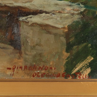 Dipinto di Luigi Comolli,Paesaggio con figure,Luigi Comolli,Giardino Oleggio Castello,Luigi Comolli,Giardino Oleggio Castello,Luigi Comolli,Giardino Oleggio Castello,Luigi Comolli