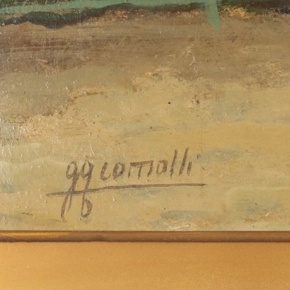 Dipinto di Luigi Comolli,Paesaggio con figure,Luigi Comolli,Giardino Oleggio Castello,Luigi Comolli,Giardino Oleggio Castello,Luigi Comolli,Giardino Oleggio Castello,Luigi Comolli