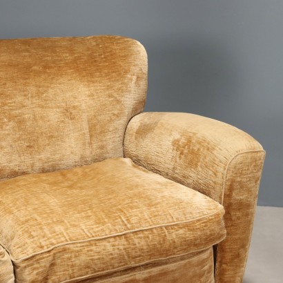 Divano a tre posti anni '50