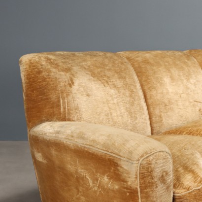 Divano a tre posti anni '50