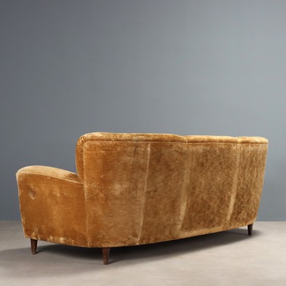 Divano a tre posti anni '50