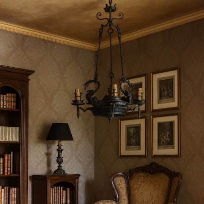 Lampadario,Lampadario in Stile Neorinascimento