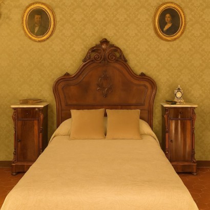 Coppia di comodini,Coppia di Comodini Luigi Filippo