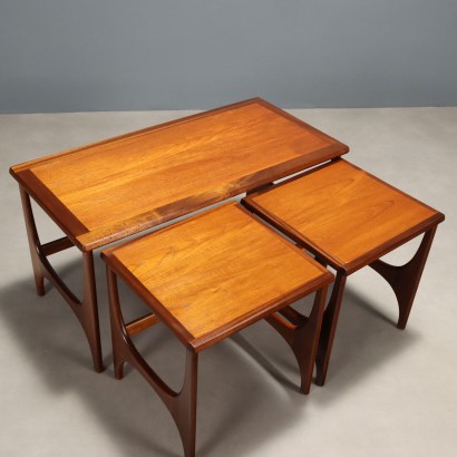 Juego de mesas nido de los años 60