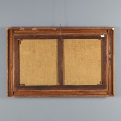 Dipinto di Henry Robinson Hall,Paesaggio con edifici,Henry Robinson Hall,Henry Robinson Hall,Henry Robinson Hall,Born in 1859 Henry Robinson Hall was an English landscape painter, known especially for his Scottish landscapes featuring characteristic herds of cattle, created both in oil and watercolor.,Henry Robinson Hall