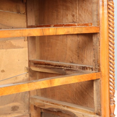 Cómoda Cappuccino, Cómoda Luis Felipe en nogal