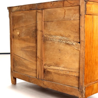 Cómoda Cappuccino, Cómoda Luis Felipe en nogal