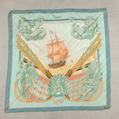 Hermes Vintage Nautischer Schal