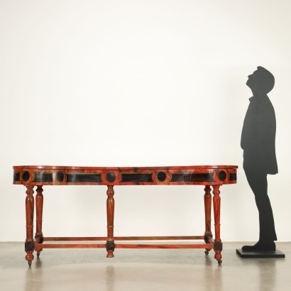 Table de vitrine, comptoir de présentation élégant