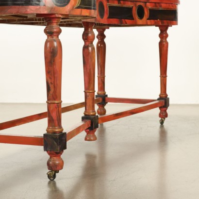 Table de vitrine, comptoir de présentation élégant