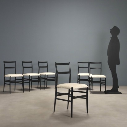 Sechs Stühle '699 Superleggera0apost,Gio Ponti,Gio Ponti,Gio Ponti,Gio Ponti,Gio Ponti,Gio Ponti,Gio Ponti