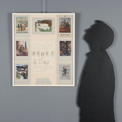 Lettera con Bozzetti di Ottone Rosai,Ottone Rosai,Ottone Rosai,Ottone Rosai,Ottone Rosai,Ottone Rosai