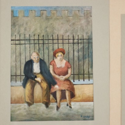 Lettera con Bozzetti di Ottone Rosai,Ottone Rosai,Ottone Rosai,Ottone Rosai,Ottone Rosai,Ottone Rosai