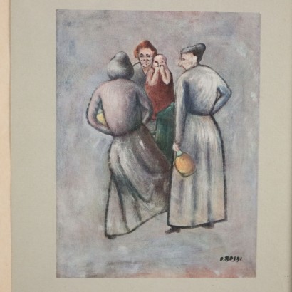 Lettera con Bozzetti di Ottone Rosai,Ottone Rosai,Ottone Rosai,Ottone Rosai,Ottone Rosai,Ottone Rosai