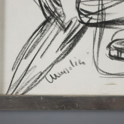 Dessin avec lettre de Remo Brindisi, La dernière nuit de Mussolini avec Claretta, Remo Brindisi, Dessin avec lettre de Remo Brindisi 1, Remo Brindisi, Remo Brindisi, Remo Brindisi, Remo Brindisi, Remo Brindisi, Remo Brindisi, Remo Brindisi