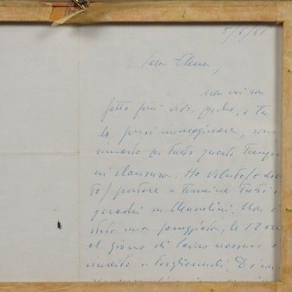 Dessin avec lettre de Remo Brindisi, La dernière nuit de Mussolini avec Claretta, Remo Brindisi, Dessin avec lettre de Remo Brindisi 1, Remo Brindisi, Remo Brindisi, Remo Brindisi, Remo Brindisi, Remo Brindisi, Remo Brindisi, Remo Brindisi