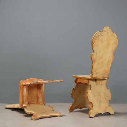 Pair of chairs, Pair of chairs in Neo-Renaissance style