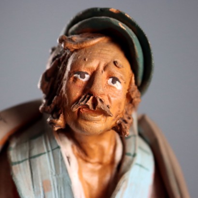 Gruppo di Statuine in Terracotta Ceramic
