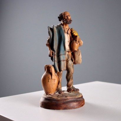 Gruppo di Statuine in Terracotta Ceramic