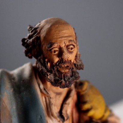 Gruppo di Statuine in Terracotta Ceramic