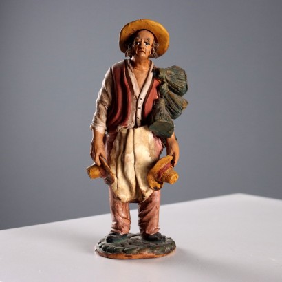 Gruppo di Statuine in Terracotta Ceramic
