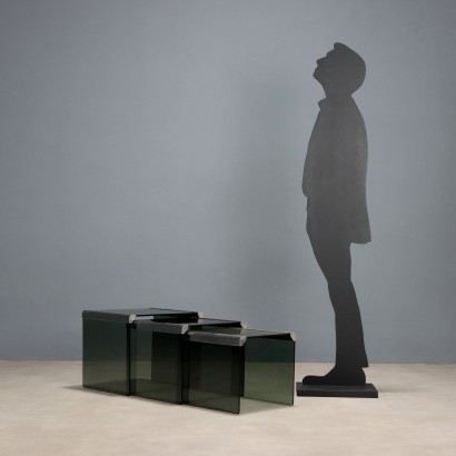 Tavolini a nido 'T35'%,Tavolini a Nido 'T35'%,Tavolini a Nido 'T35'%,Tavolini a Nido 'T35'%,Tavolini a Nido 'T35'%,Pierangelo Gallotti,Tavolini a Nido 'T35'%,Tavolini a Nido 'T35'%