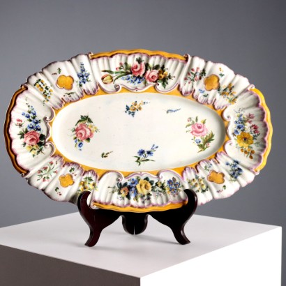 Vassoio in Ceramica Manifattura di Nove