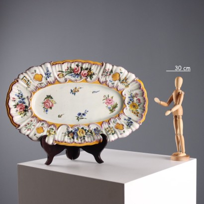 Vassoio in Ceramica Manifattura di Nove