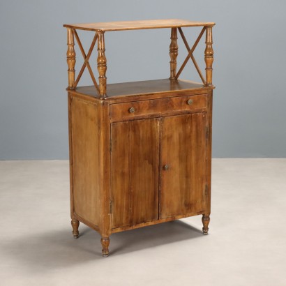 Armoire, buffet Luigi Filippo en noyer