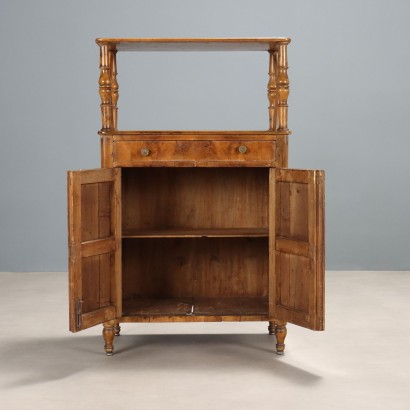 Armoire, buffet Luigi Filippo en noyer