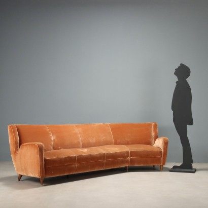 Divanetto a fagiolo,Grande Divano anni '50