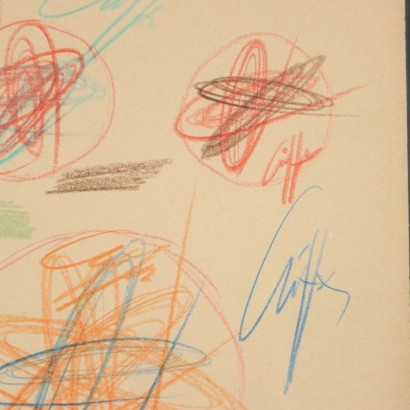 Disegno di Roberto Crippa,Spirali,Roberto Crippa,Roberto Crippa,Roberto Crippa