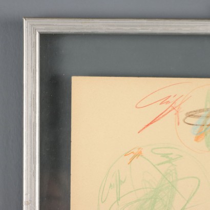 Disegno di Roberto Crippa,Spirali,Roberto Crippa,Roberto Crippa,Roberto Crippa