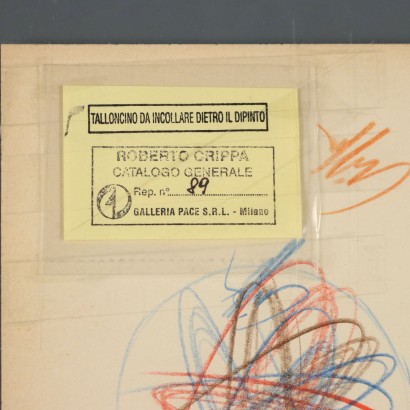 Disegno di Roberto Crippa,Spirali,Roberto Crippa,Roberto Crippa,Roberto Crippa