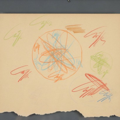 Disegno di Roberto Crippa,Spirali,Roberto Crippa,Roberto Crippa,Roberto Crippa