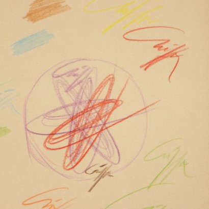 Disegno di Roberto Crippa Spirali 1969,Roberto Crippa,Disegno di Roberto Crippa Spirali 1969,Roberto Crippa,Disegno di Roberto Crippa Spirali 1969,Roberto Crippa,Roberto Crippa