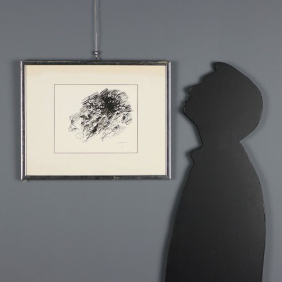 Dipinto di Ennio Morlotti,Fiori di calendula,Ennio Morlotti,Ennio Morlotti,Ennio Morlotti,Ennio Morlotti