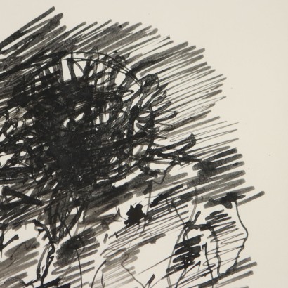 Dipinto di Ennio Morlotti,Fiori di calendula,Ennio Morlotti,Ennio Morlotti,Ennio Morlotti,Ennio Morlotti