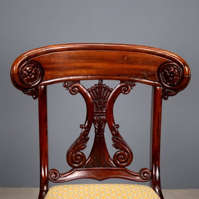 chaises, ensemble de quatre chaises victoriennes