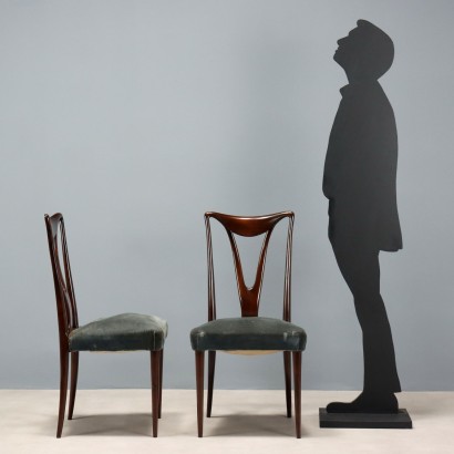 Huit chaises des années 1950