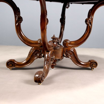 TAVOLINO a biscotto,Tavolo a Biscotto in Noce