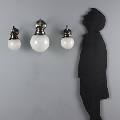 Tre Lampade da Parete Anni '5