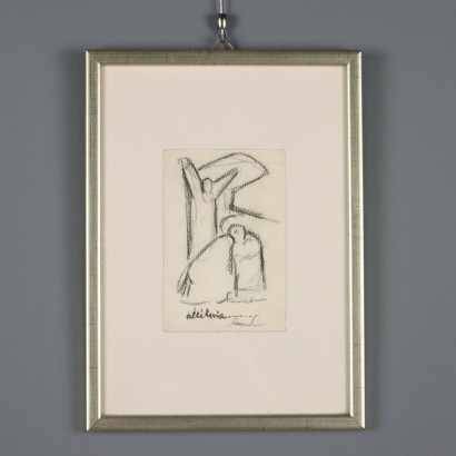 Disegno di Emilio Scanavino