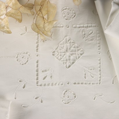 Abbigliamento - Bianco - Prima,Lenzuolo matrimoniale con due Federe