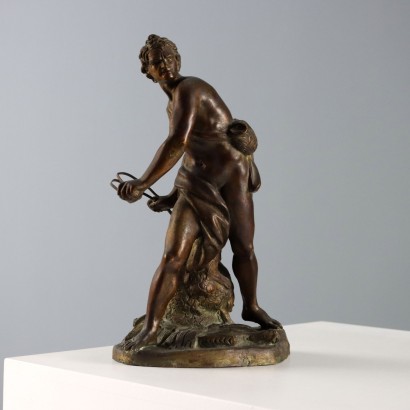 Escultura de bronce de David