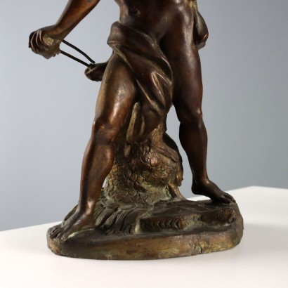 Escultura de bronce de David