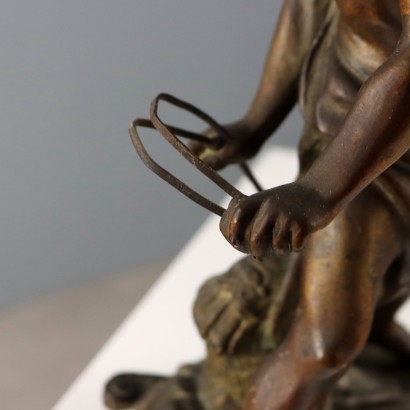 Escultura de bronce de David