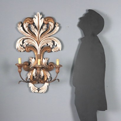 COPPIA APPLIQUES,Coppia di Applique ,Coppia di Appliques