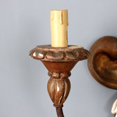 COPPIA APPLIQUES,Coppia di Applique ,Coppia di Appliques