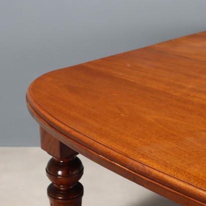 TABLE, Extendable Table, Extendable Mahogany Table